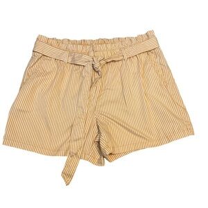 🎉 SALE Liz Claiborne Paper Bag Striped Shorts